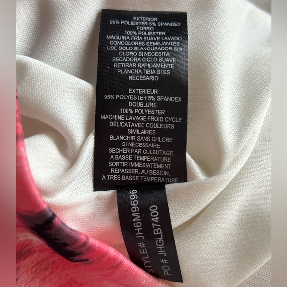 Jessica Howard Floral Watercolor Lined Sleeveless Dress Size 6 - Picture 11 of 13